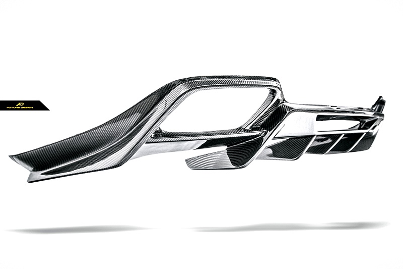 C190 GTs - RennTech style Carbon Rear Diffuser 06